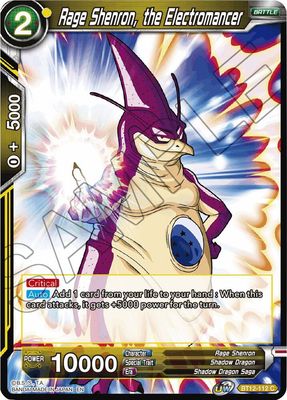Rage Shenron, the Electromancer - Vicious Rejuvenation (DBS-B12) Vicious Rejuvenation