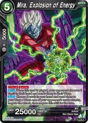 Mira, Explosion of Energy - Rise of the Unison Warrior (DBS-B10) Rise of the Unison Warrior