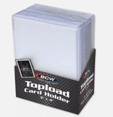 SH Paquete de 25 Top Loaders Nuevo Sellado Protectores Duros para Cartas