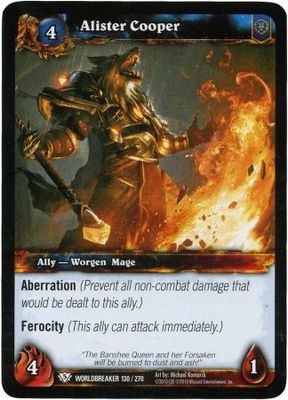 Alister Cooper - 130/270 - Common WoW: Worldbreaker