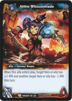 Abbie Whizzleblade - 105/220 - Common WoW: Twilight of the Dragons
