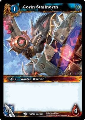 Corin Stallnorth - 101/263 - Common WoW: Throne of the Tides