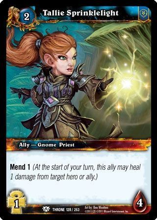 Tallie Sprinklelight - 128/263 - Common WoW: Throne of the Tides