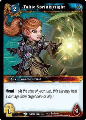 Tallie Sprinklelight - 128/263 - Common WoW: Throne of the Tides