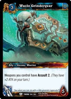 Wuzlo Grindergear - 134/263 - Common WoW: Throne of the Tides