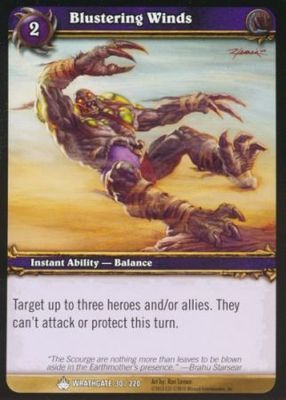 Blustering Winds - 30/220 - Common WoW: Wrathgate