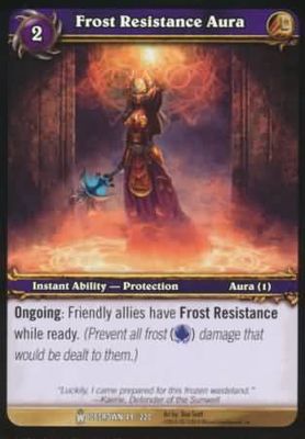 Frost Resistance Aura - 49/220 - Common WoW: Icecrown