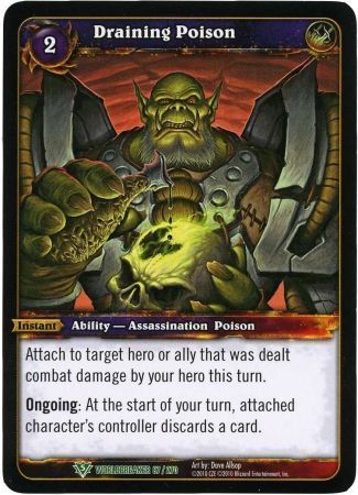Draining Poison - 87/270 - Uncommon WoW: Worldbreaker