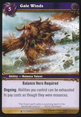 Gale Winds - 26/220 - Rare WoW: Icecrown