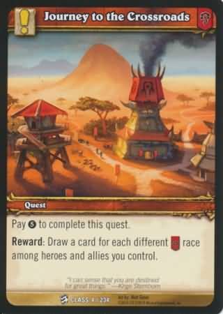 Journey to the Crossroads - 4/234 - Common WoW: Class Starter Decks 2010