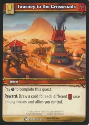 Journey to the Crossroads - 4/234 - Common WoW: Class Starter Decks 2010