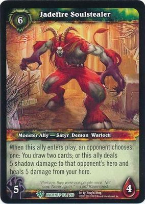 Jadefire Soulstealer - 184/240 - Uncommon WoW: War of the Ancients