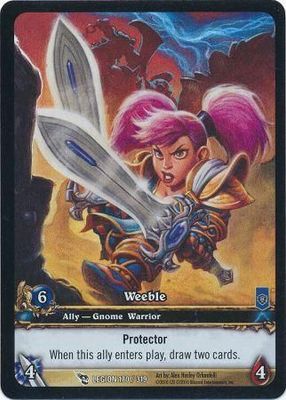 Weeble Extended Art - Legion 170/319 - Common WoW: Archives