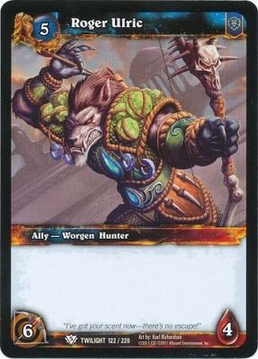 Roger Ulric - 122/220 - Common WoW: Twilight of the Dragons