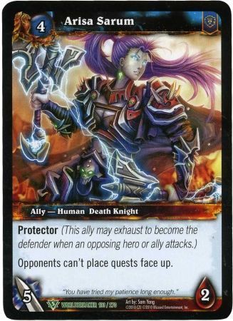 Arisa Sarum - 133/270 - Uncommon WoW: Worldbreaker