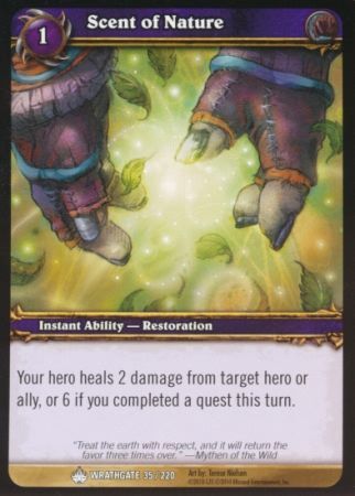 Scent of Nature - 35/220 - Common WoW: Wrathgate