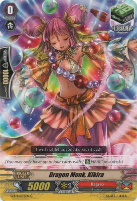 Dragon Monk, Kikira - G-BT11: Demonic Advent (G-BT11) G-BT11: Demonic Advent