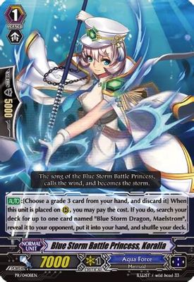 Blue Storm Battle Princess, Koralia - PR/0408EN - Promo Cards (PR) Promo Cards
