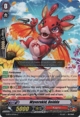Wyvernkid, Deidda - G-BT11: Demonic Advent (G-BT11) G-BT11: Demonic Advent