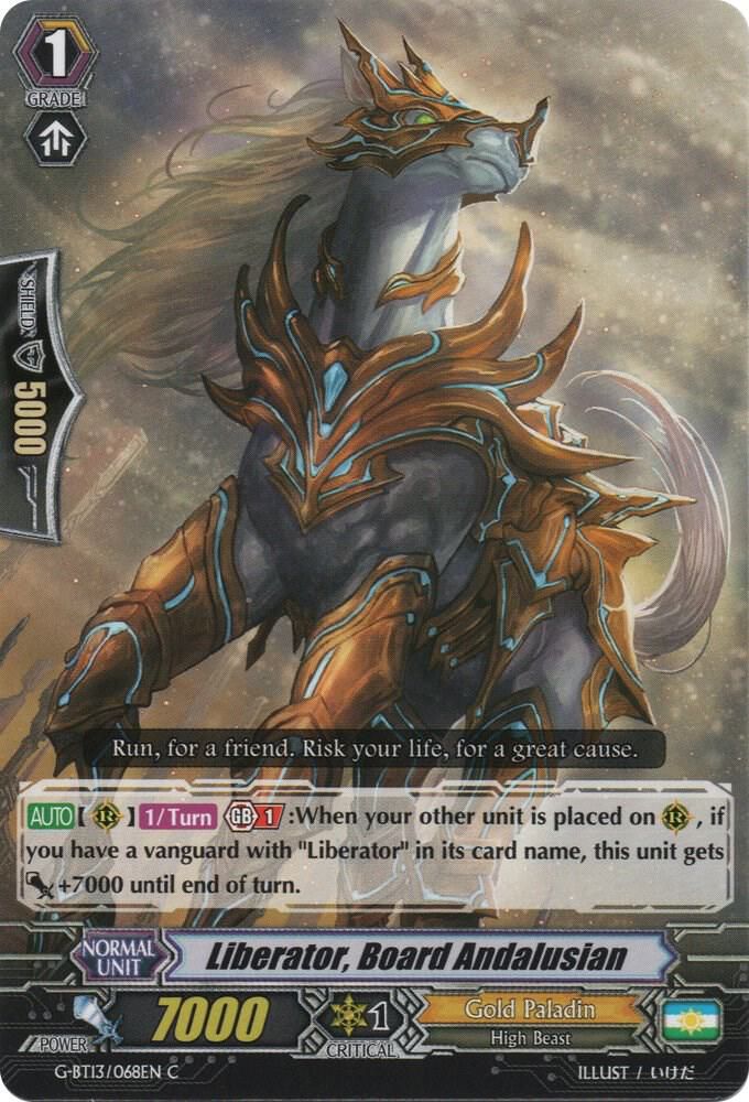 Liberator, Board Andalusian - G-BT13: Ultimate Stride (G-BT13) G-BT13: Ultimate Stride
