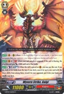 Wyvern Strike, Galgi - G-BT07: Glorious Bravery of Radiant Sword (G-BT07) G-BT07: Glorious Bravery of Radiant Sword