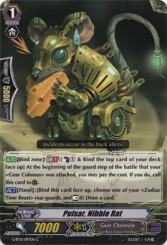 Pulsar, Nibble Rat - G-BT11: Demonic Advent (G-BT11) G-BT11: Demonic Advent