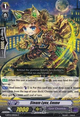 Steam Lynx, Emme - G-BT12: Dragon King&#39;s Awakening (G-BT12) G-BT12: Dragon King&#39;s Awakening