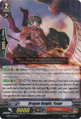 Dragon Knight, Ysaar - G-BT13: Ultimate Stride (G-BT13) G-BT13: Ultimate Stride