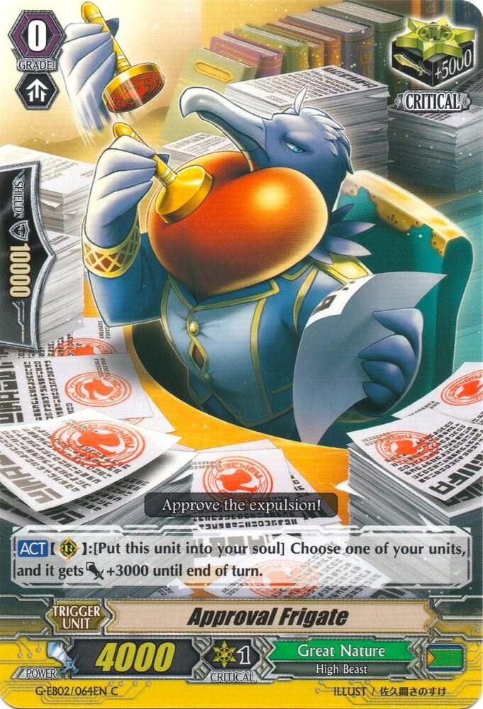 Approval Frigate - G-EB02: The AWAKENING ZOO (G-EB02) G-EB02: The AWAKENING ZOO