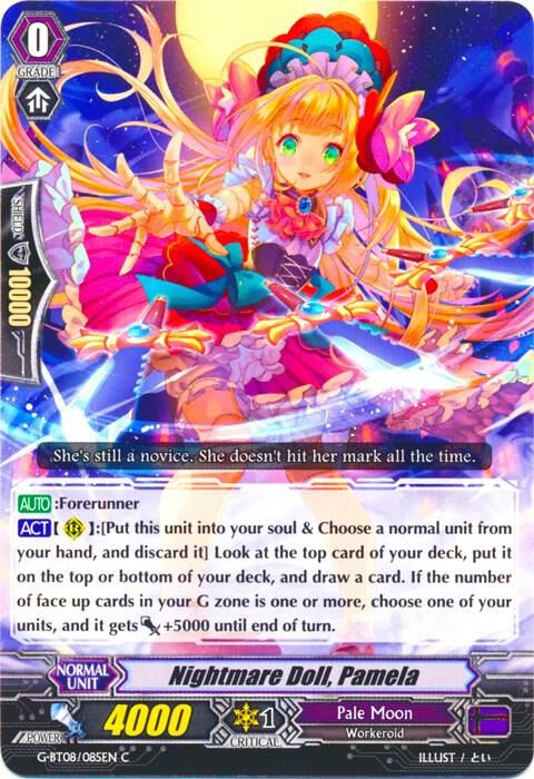 Nightmare Doll, Pamela - G-BT08: Absolute Judgment (G-BT08) G-BT08: Absolute Judgment