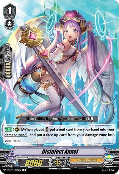 Disinfect Angel - V-BT12: Divine Lightning Radiance (V-BT12) V-BT12: Divine Lightning Radiance