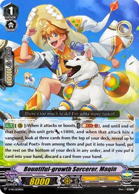 Bountiful-growth Sorcerer, Maqin - V Promo Cards (VPR) V Promo Cards