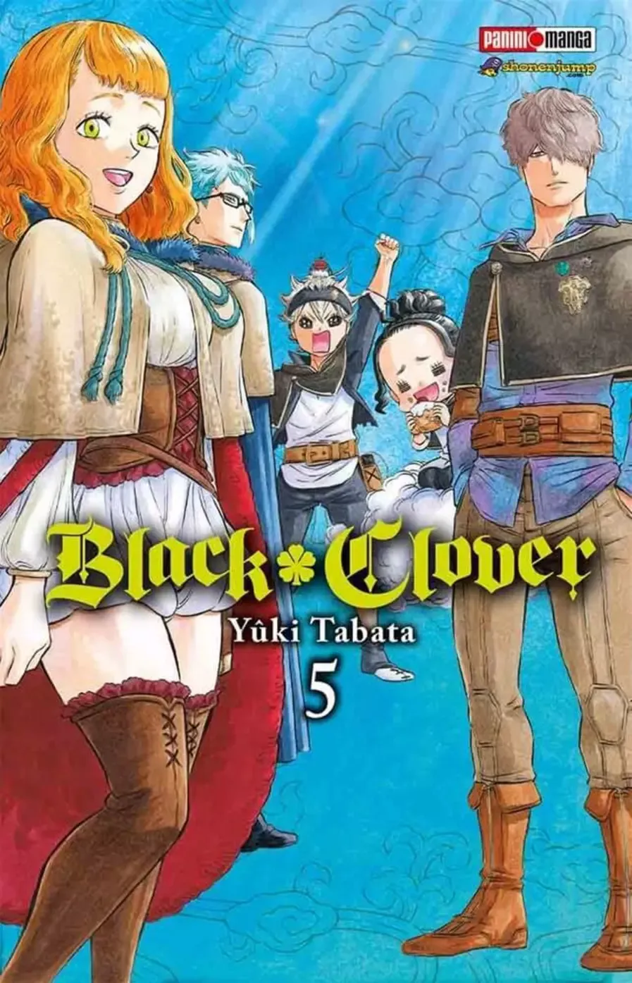 SH12 Black Clover Manga Volumen 5 Espanol Panini