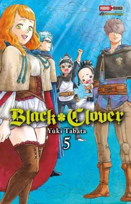 SH12 Black Clover Manga Volumen 5 Espanol Panini