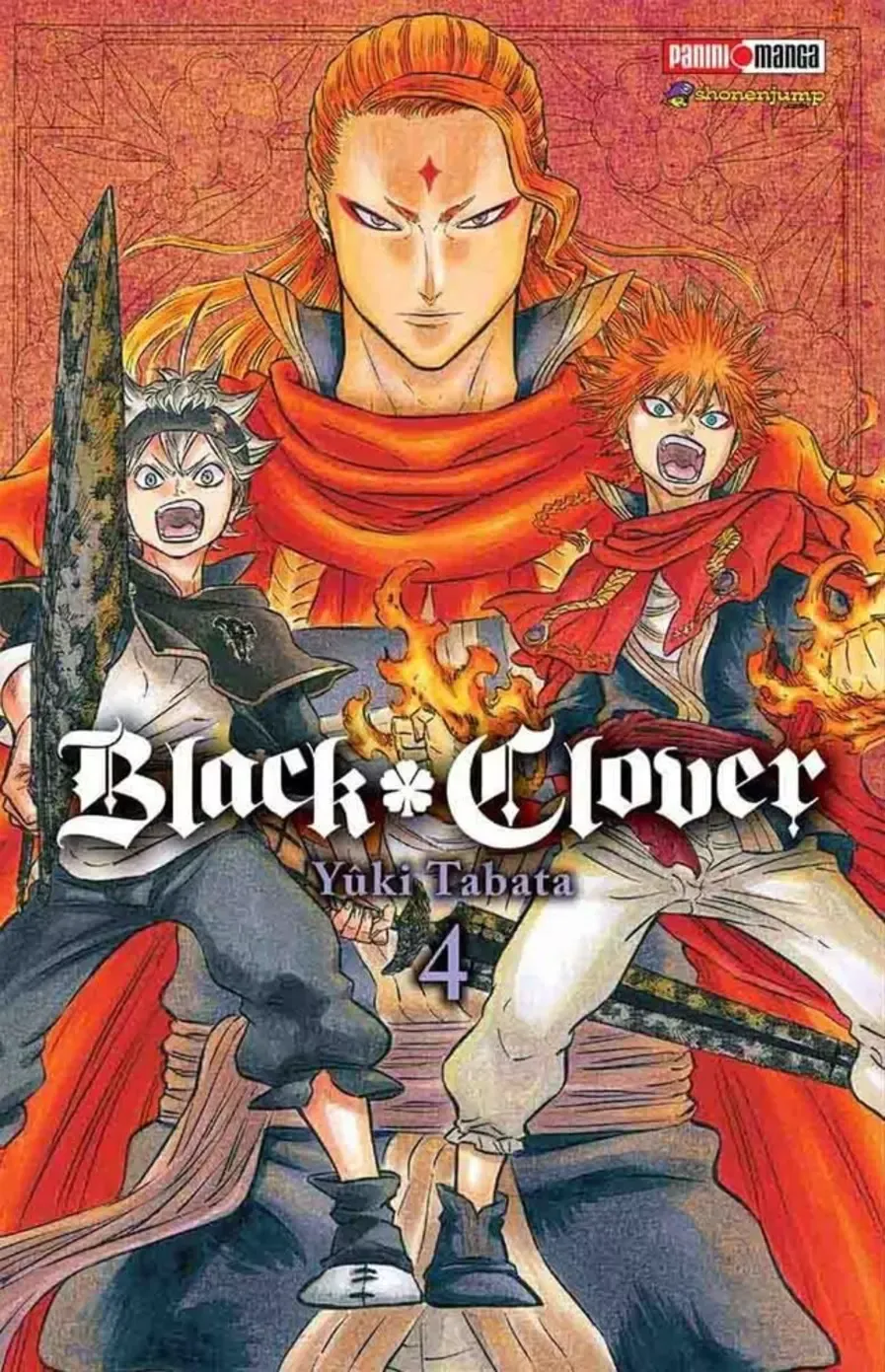 SH12 Black Clover Manga Volumen 4 Espanol Panini