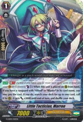 Little Tactician, Marron - G-Legend Deck Vol.3: The Blaster (G-LD03) G-Legend Deck Vol.3: The Blaster