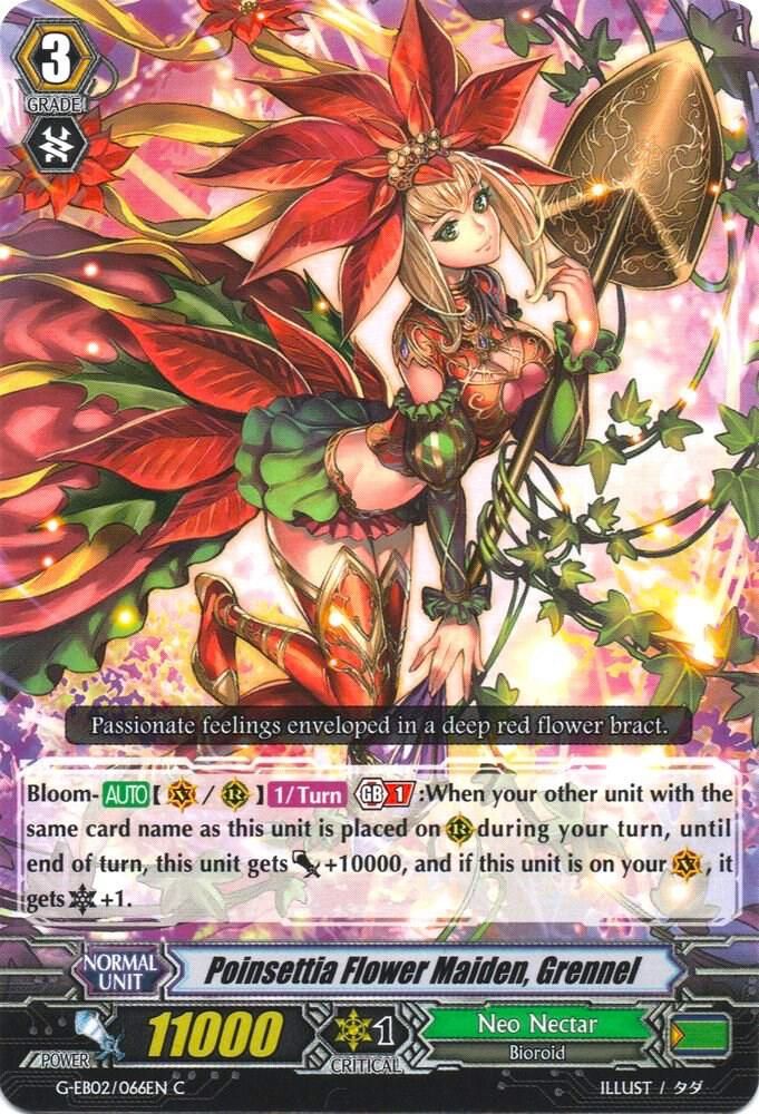 Poinsettia Flower Maiden, Grennel - G-EB02: The AWAKENING ZOO (G-EB02) G-EB02: The AWAKENING ZOO
