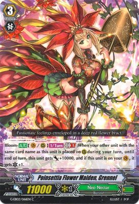 Poinsettia Flower Maiden, Grennel - G-EB02: The AWAKENING ZOO (G-EB02) G-EB02: The AWAKENING ZOO