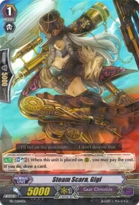 Steam Scara, Gigi - Promo Cards (PR) Promo Cards