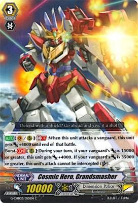 Cosmic Hero, Grandsmasher - G-CHB02: We ARE!!! Trinity Dragon (G-CHB02) G-CHB02: We ARE!!! Trinity Dragon