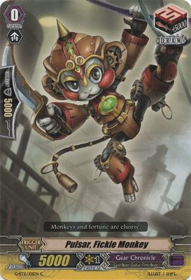Pulsar, Fickle Monkey - G-BT11: Demonic Advent (G-BT11) G-BT11: Demonic Advent