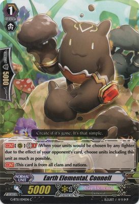 Earth Elemental, Connell - G-BT11: Demonic Advent (G-BT11) G-BT11: Demonic Advent