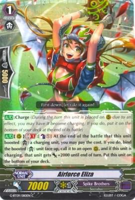 Airforce Eliza - G-BT09: Divine Dragon Caper (G-BT09) G-BT09: Divine Dragon Caper