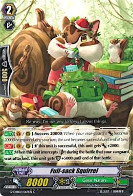 Full-sack Squirrel - G-CHB02: We ARE!!! Trinity Dragon (G-CHB02) G-CHB02: We ARE!!! Trinity Dragon