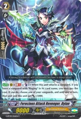 Ferocious Attack Revenger, Dylan - G-BT09: Divine Dragon Caper (G-BT09) G-BT09: Divine Dragon Caper
