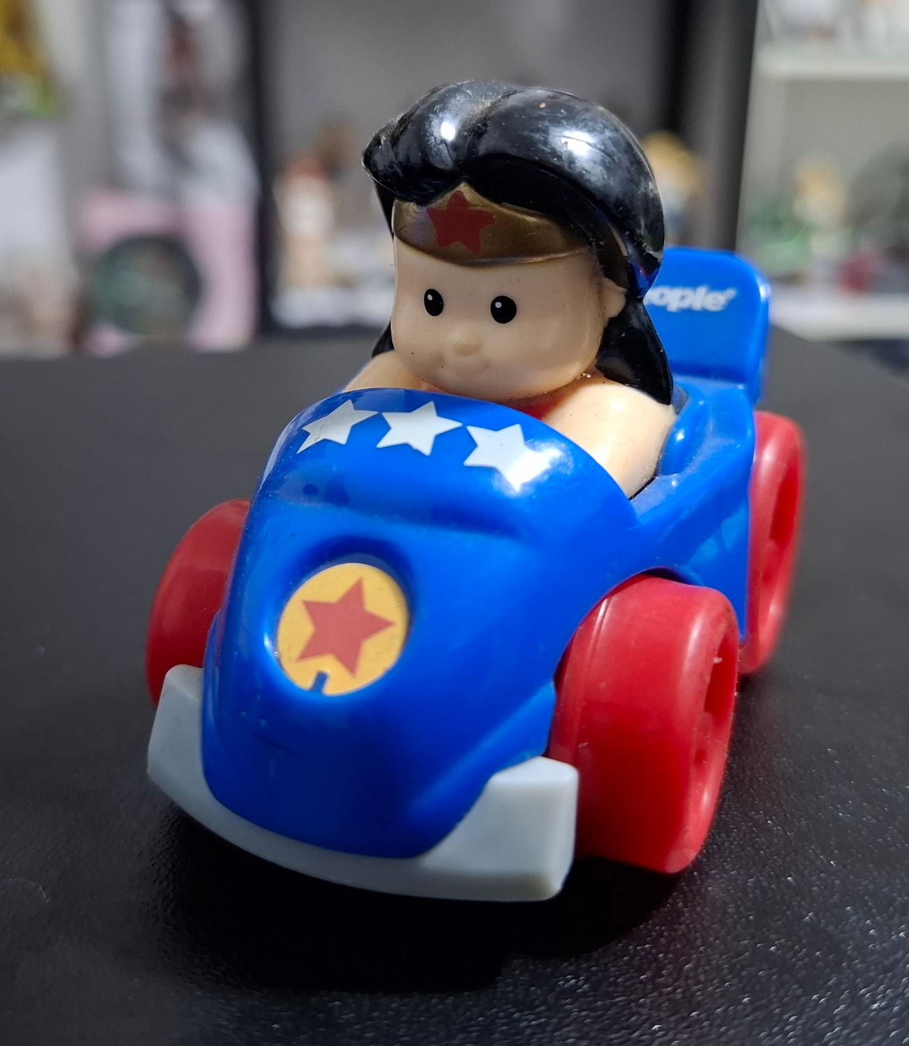 SH11 Wonder Woman Figura Little People Fisher Price Mujer Maravilla Figura 
