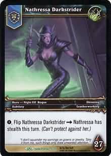 Nathressa Darkstrider (Oversized Card) Oversized Hero Card