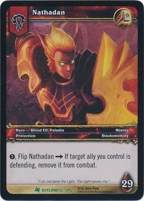 Nathadan - Outland 15/246 - Uncommon WoW: Archives