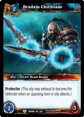 Dradam Chillblade - 104/263 - Common WoW: Throne of the Tides