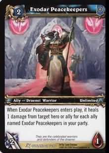 Exodar Peacekeepers - 117/246 - Common WoW: Fires of Outland